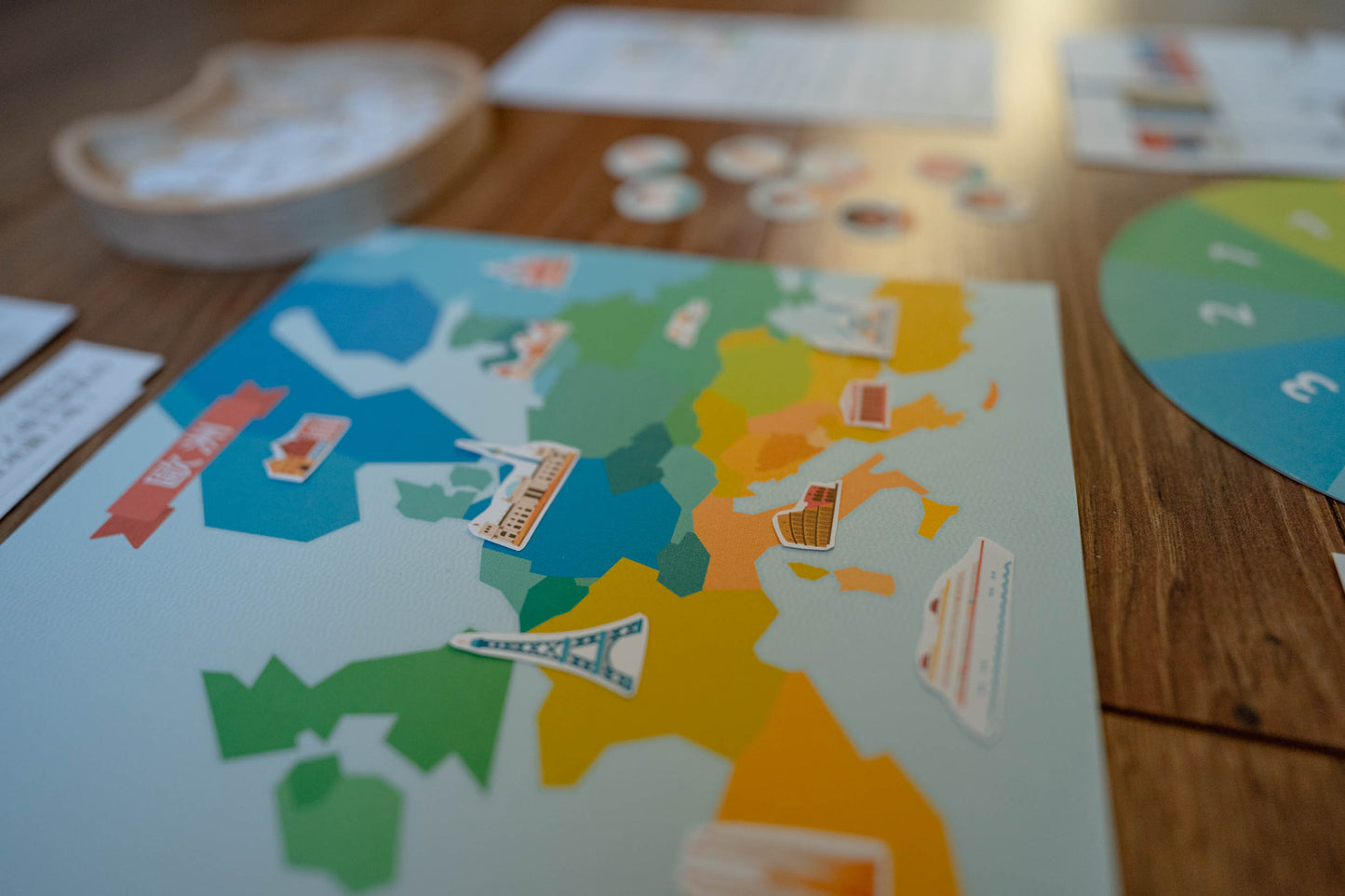 彩色歐洲地圖 完整版|圖檔