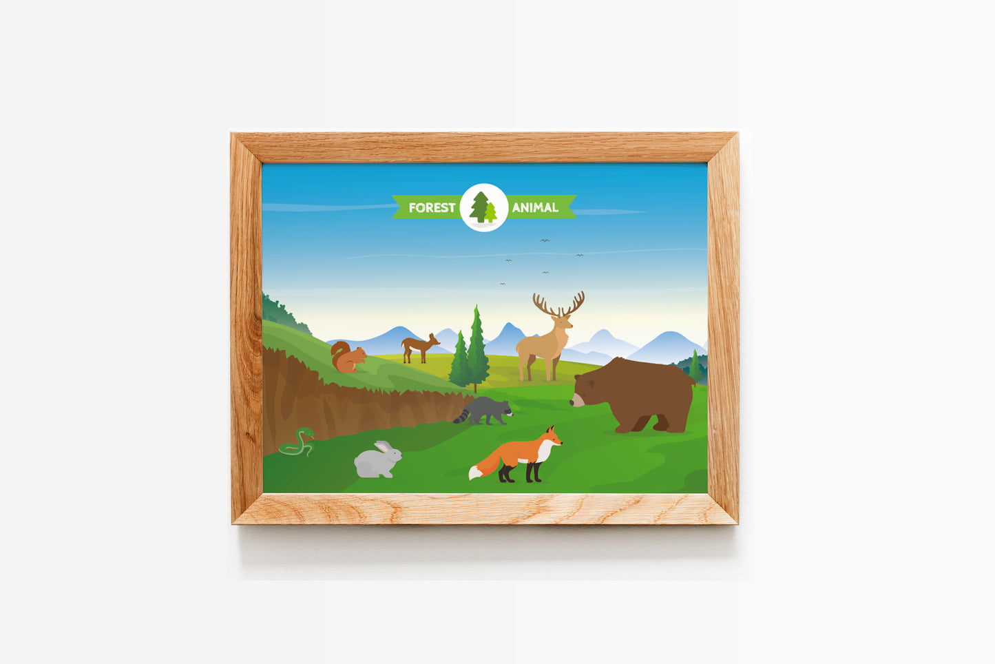 Forest Animals Fun | Forest Learning Game